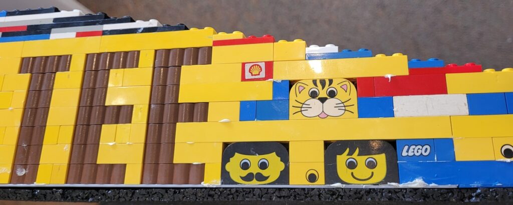 Tee-Speicher Meldorf: Die Lego-Rampe in Bau